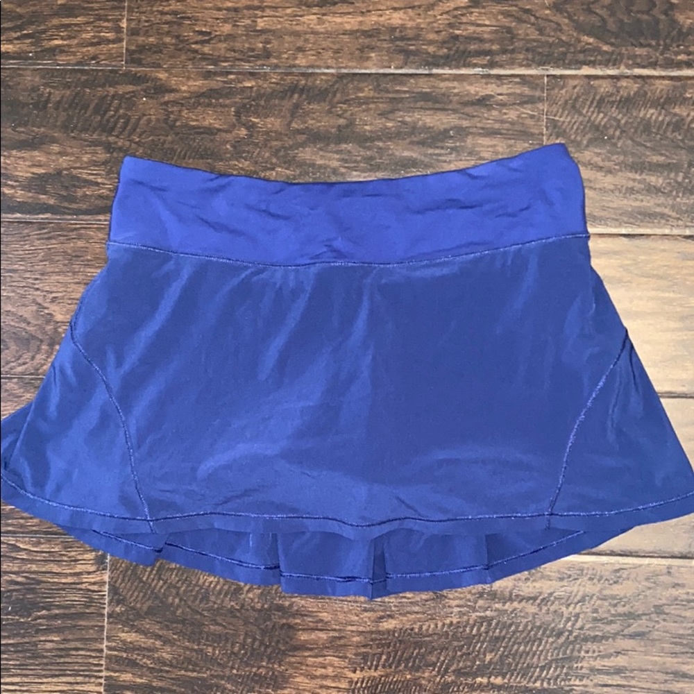 Lululemon navy blue tennis skirt